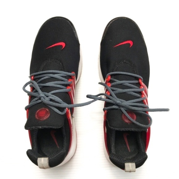 nike air presto red and black